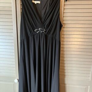 Elegant Black Sleeveless Dress